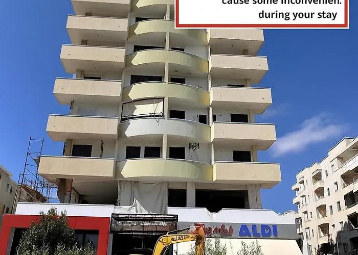 Mikael Sea View 公寓 Durrës